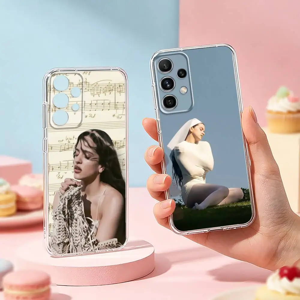 Flamenco Queen R-Rosalia Lux phone Case For Samsung S25,24,21,22,23,30,Ultra,20,Plus,Fe,Lite,Note Transparent Cover