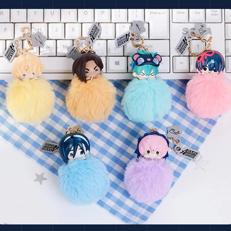 Spot-caja ciega de bolas de pelo irregulares auténticas, Luka Mizi hasta Ivan Sua Hyuna, mochila de felpa, mercancía de Anime, regalo de cumpleaños