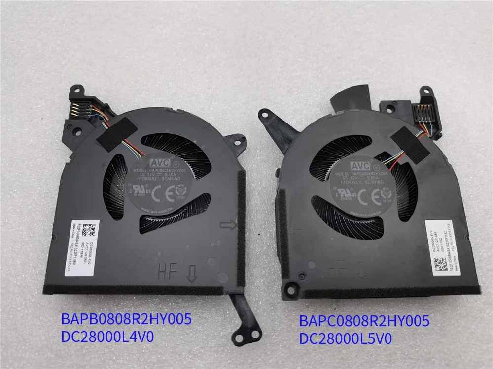 5F10S14116 R+L CPU GPU FAN FOR Legion Slim 5 14APH8 (82Y5000AUS)