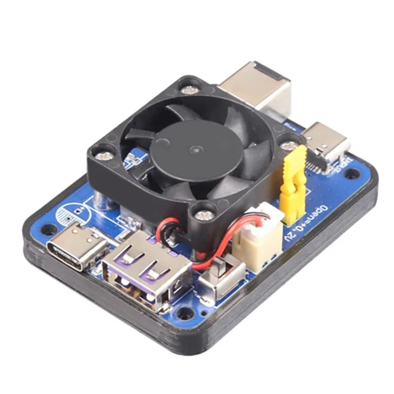 Well Made-For Raspberry Pi 5 Compatible PD Power Supply Module Dual 5V5A Outputs Wide Voltage Input Support For Jetson Devices