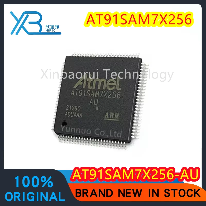 

AT91SAM7X256-AU AT91SAM7X256 QFP100 microcontroller chip IC 100% brand new and original Electronics