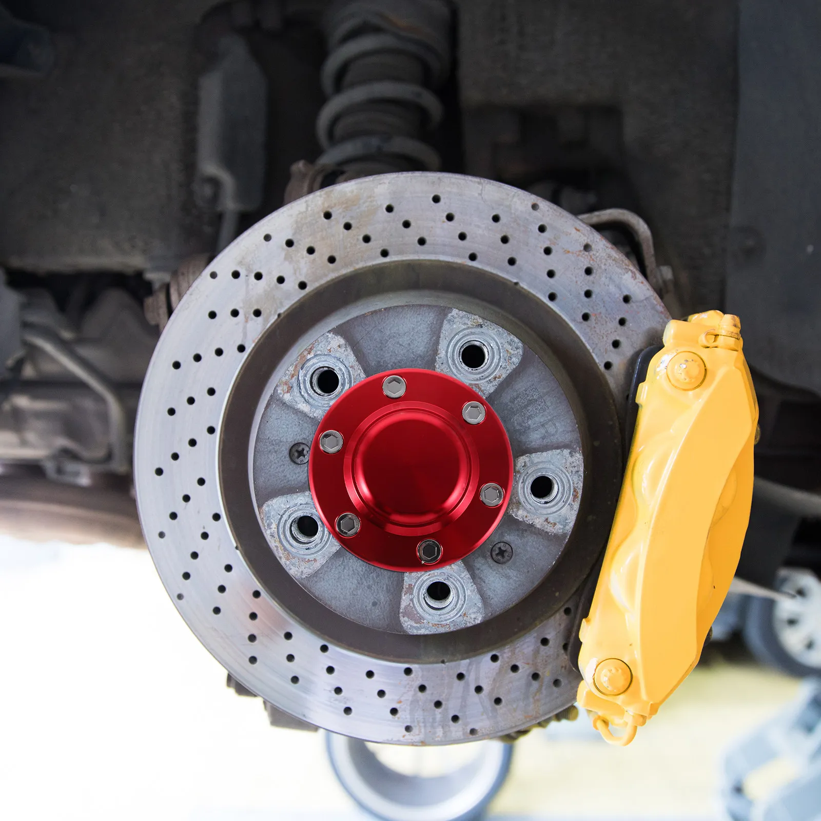 

Electroplated Aluminum Alloy Wheel Center Caps for Car Rim Hub Protection Decorative Wheel Hub Cap Easy Sticker Installation