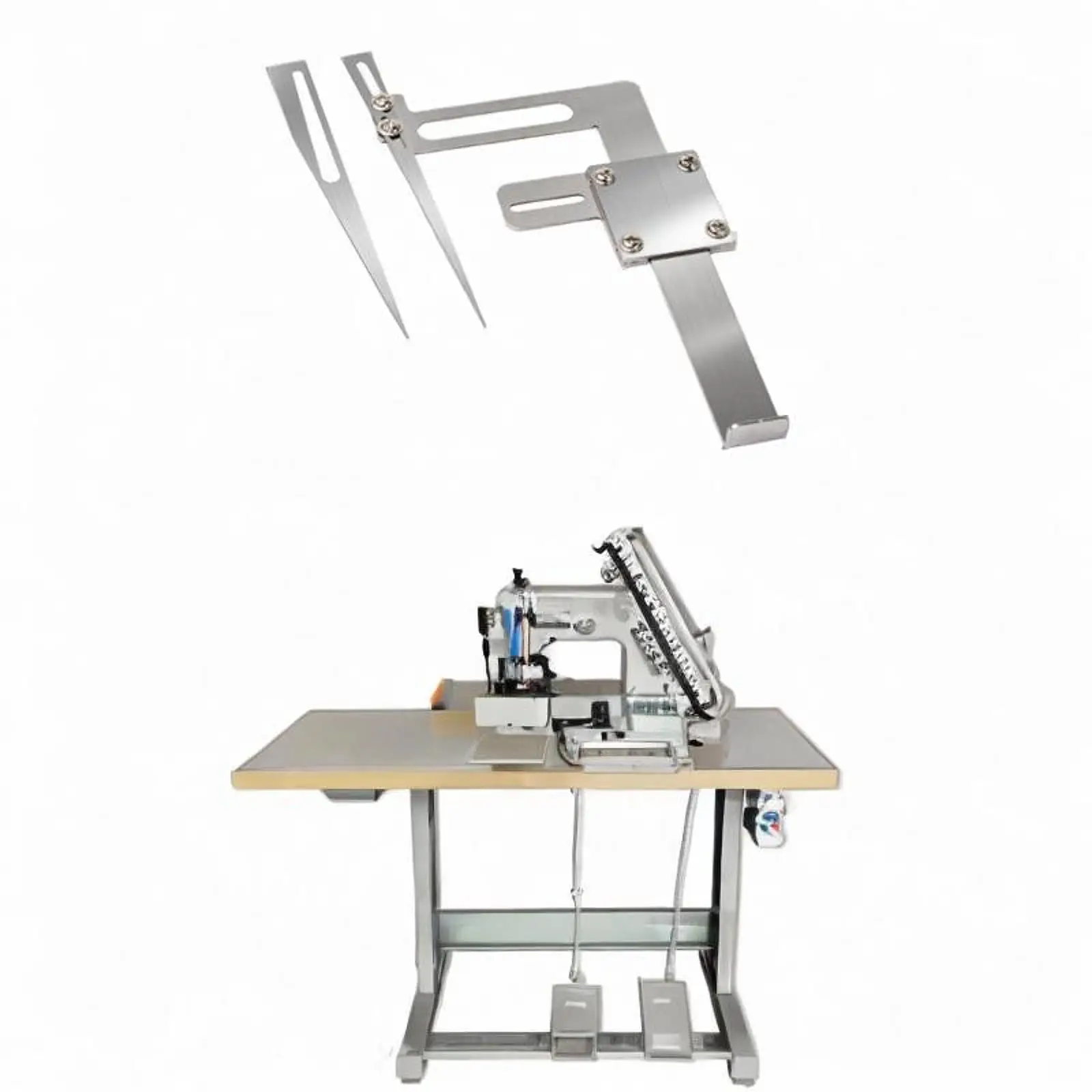 أداة مساعدة لتحديد المواقع، ملحقات تطبيق متعددة الاستخدامات للجدار الجانبي، دليل حافة سحاب للمساعدة للخياطة #2