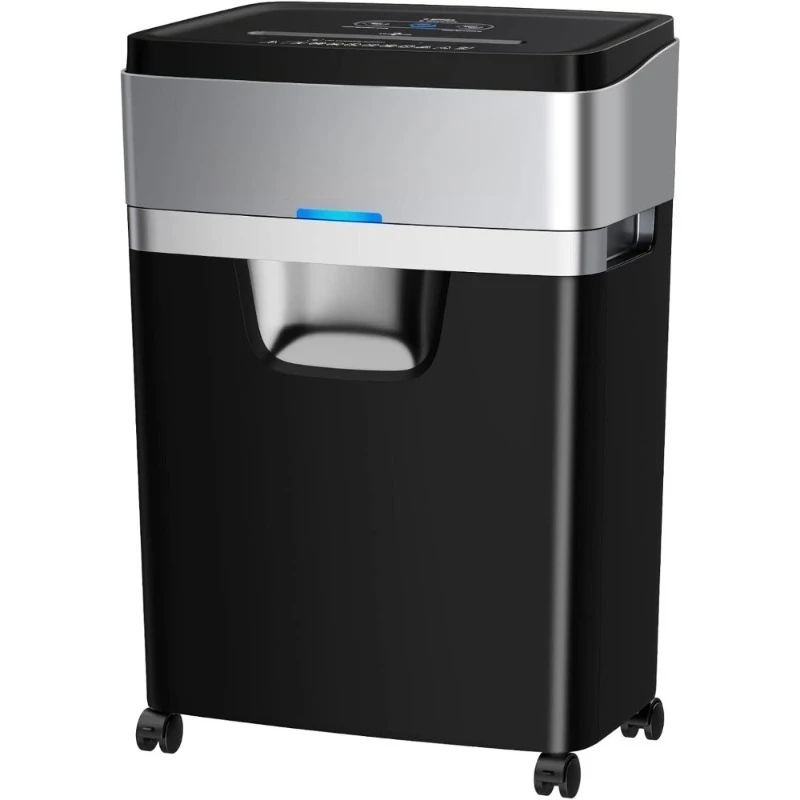 Big sale-20 Sheet Heavy    Paper Shredder 60 Minutes Nonstop Cross Cut Office Shredder with 6.6 Gallons Basket    Quiet 60d