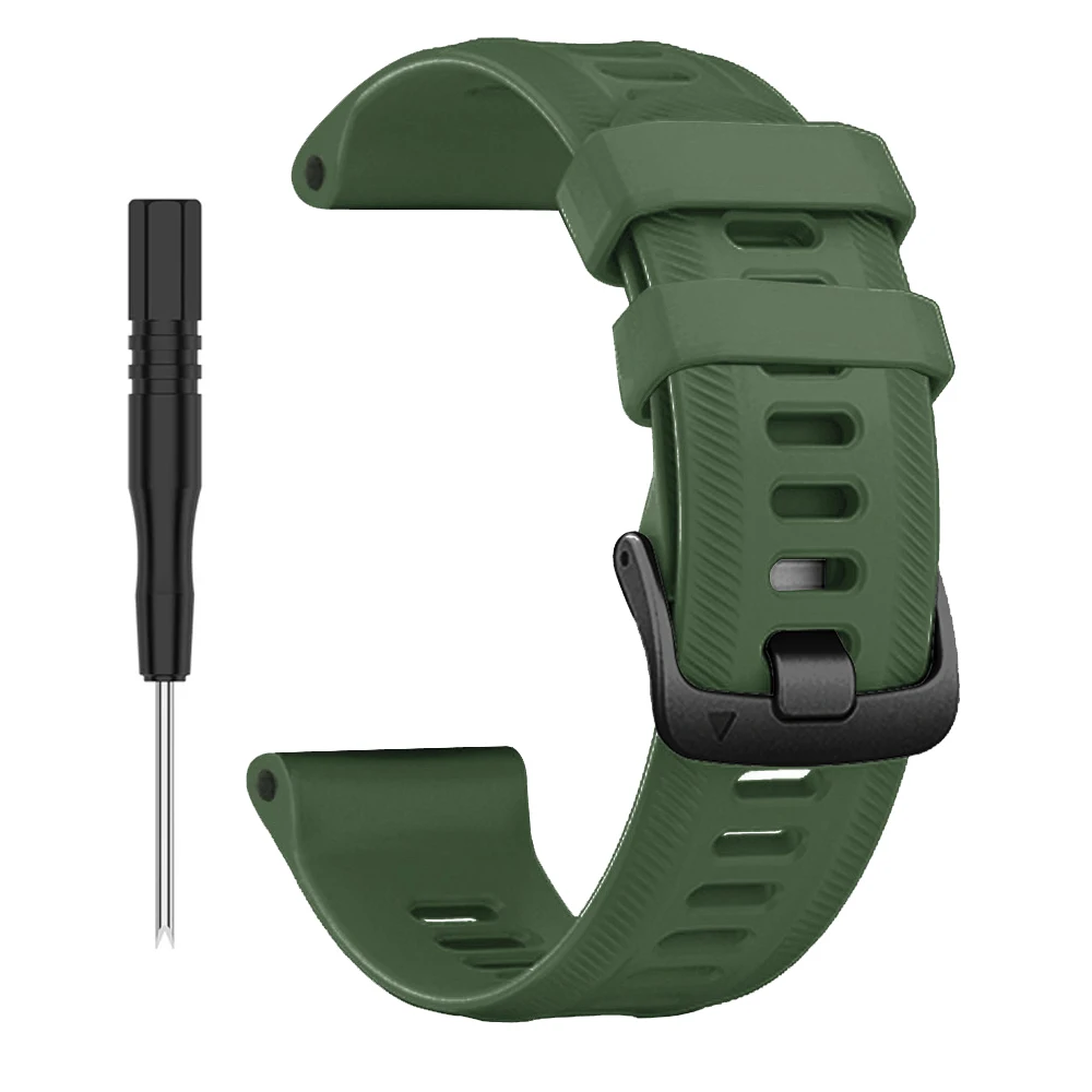 الرياضة سيليكون حزام ل Garmin Forerunner 965 955 الشمسية 945 935 745 حزام حزام (استيك) ساعة 22 مللي متر استبدال معصمه سوار