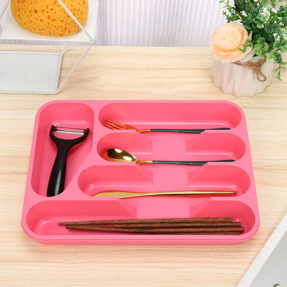 Cutlery Organizer Box Kitchen Drawer Organizer Separation Finishing Storage Box Spoon Cutlery Tray