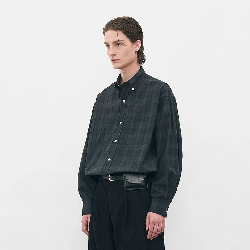 

Рубашка Partimento средней длины в полоску, молодежная, свободного кроя, из хлопка, с длинным рукавом, на пуговицах, для осеннего сезона, повседневная одежда