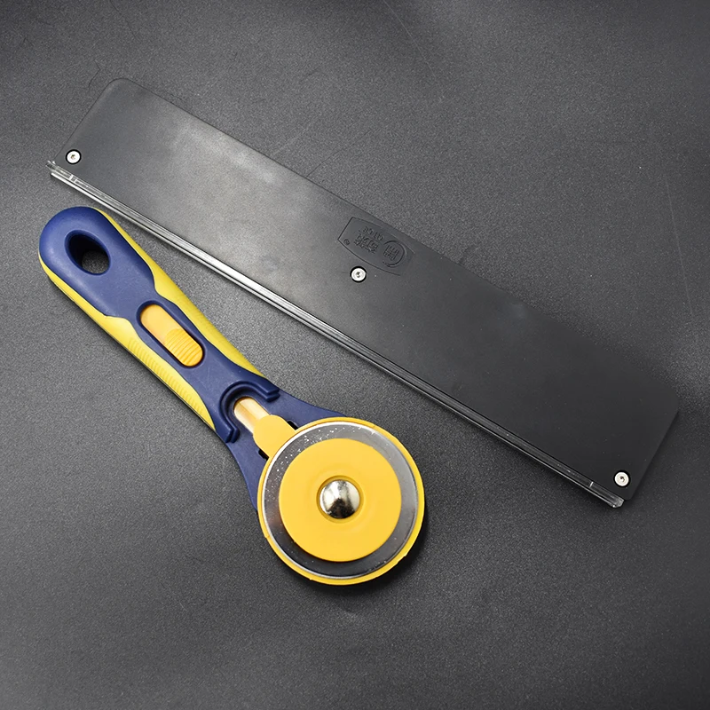 Rubber Band Cutting Taper Rule Hobbing Cutter DIY Rubber Band Shooting Accessories Outdoor Hunting ShootingTool