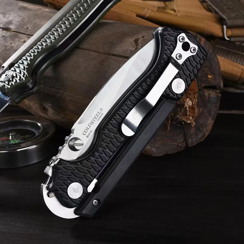 AD15 Pocket Folding Knife G10 Aluminum Or Titanium Handle Outdoor Camping Hunting Fishing Survival Tactical Fruit Utility Tools