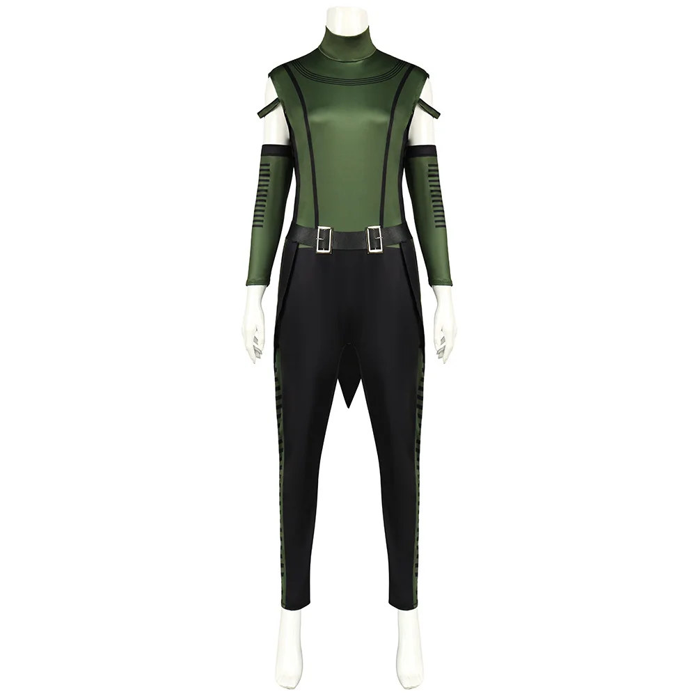 Mantis Cosplay Costume Guardians of the Galaxy 3 Jumpsuit Women Superhero Bodysuit Halloween Carnival Comic Con Outfit Full Set view 5