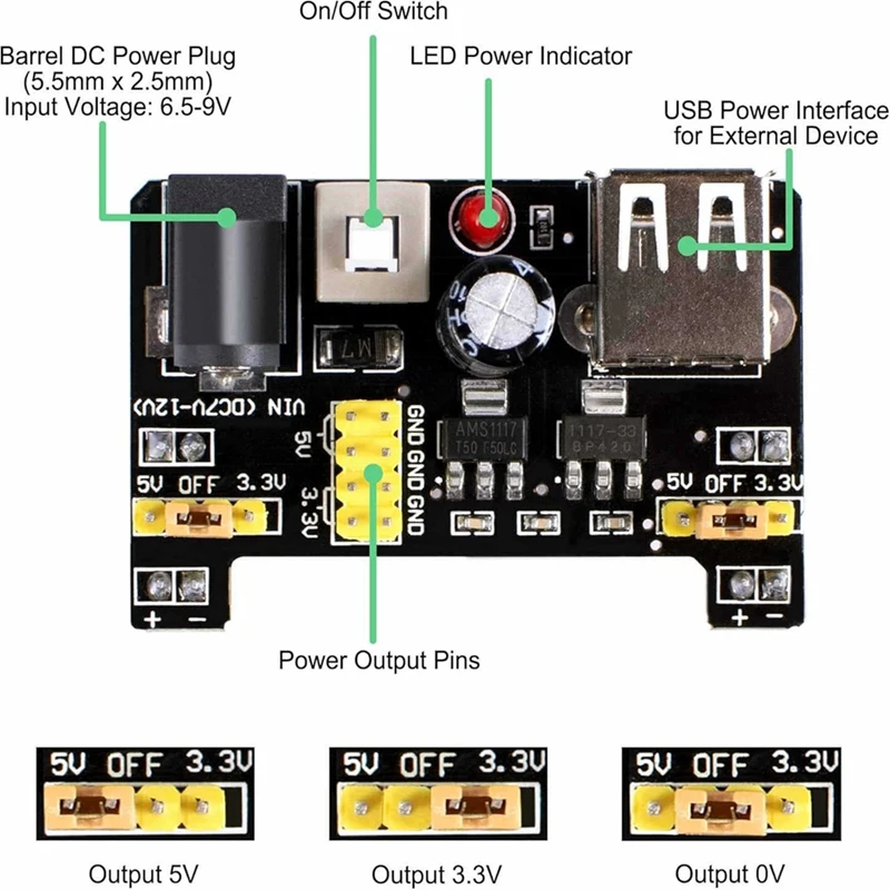 DT98 For UNO R Component Pack Electronic Parts for Beginners Star Led 830 Hole Breadboard Electrolytic Resistor Kit