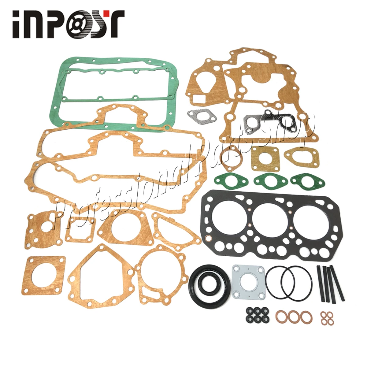 

Full gasket kit for Mitsubishi K3M Satoh MT300 MT300D Case IH 275 1140