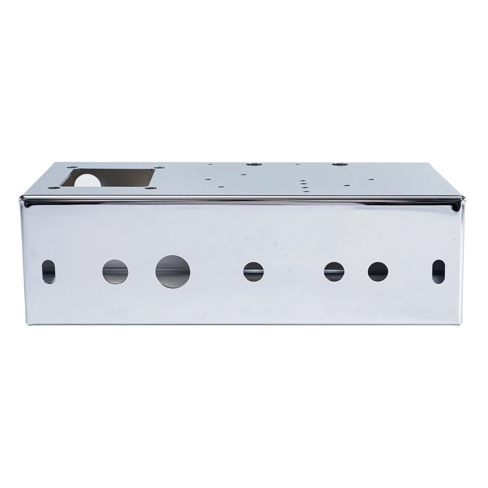 1 unidad de amplificador de tubo DIY con chasis cromado Champ 50S 5F1 para guitarra