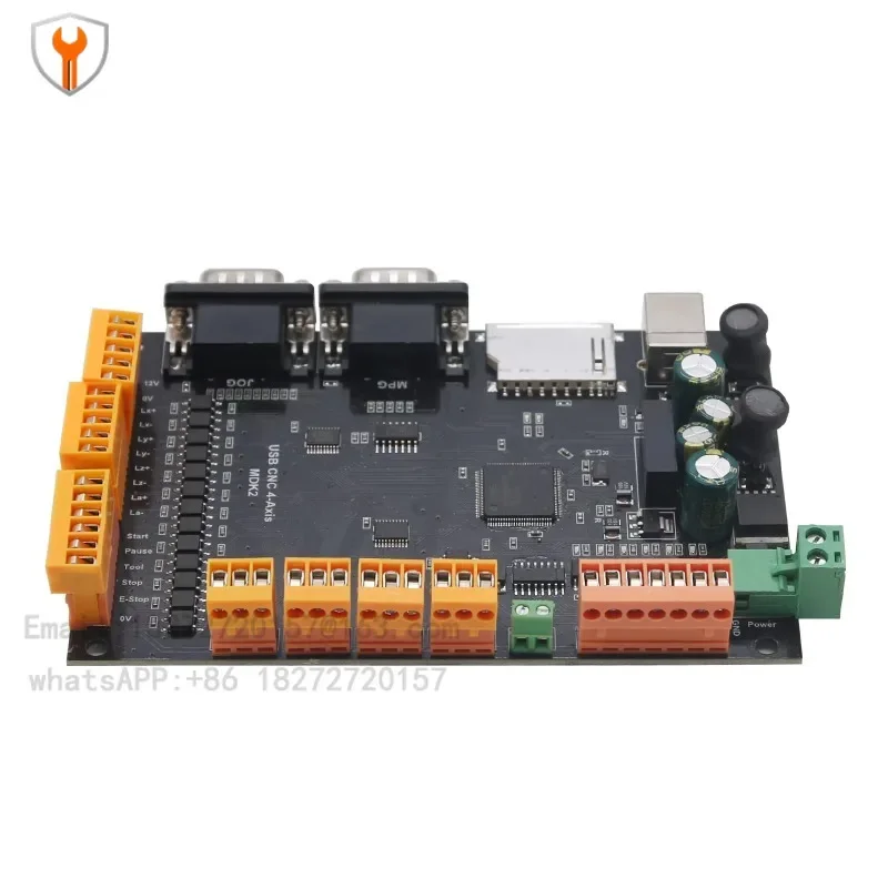 MDK2 USB sd card interface MPG interface 100 KHz 4-axis stepper motor controller CNC breakout board