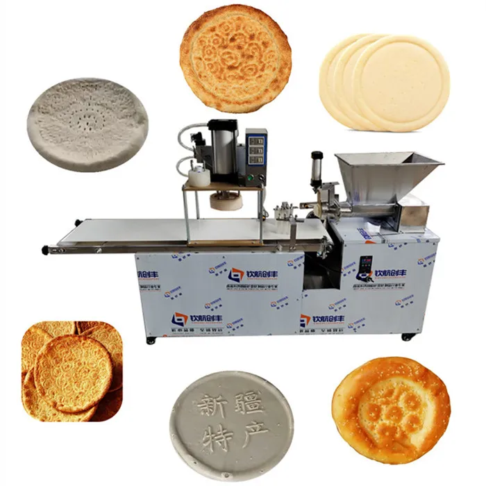 Structuur Sterke Deeg Brood Vormmachine Roghni Naan Biscuit Making Machine