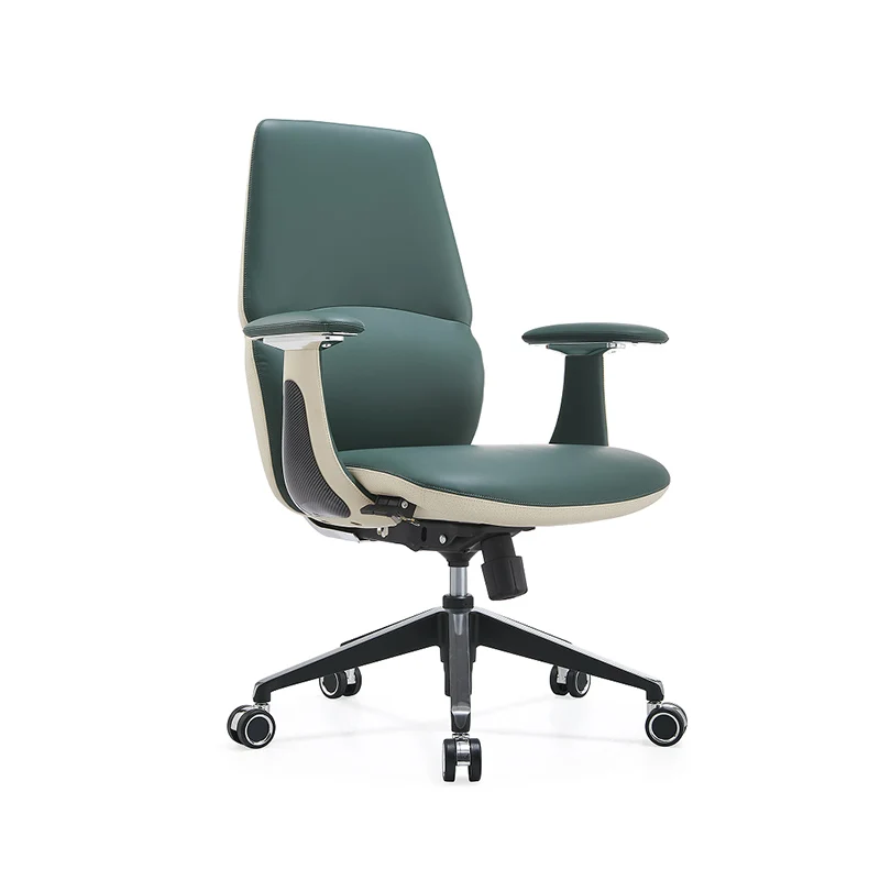 Luxury Comfortable Furniture Leather Office Executive Computer Chair Training Room Adjustable Leather Office Chair