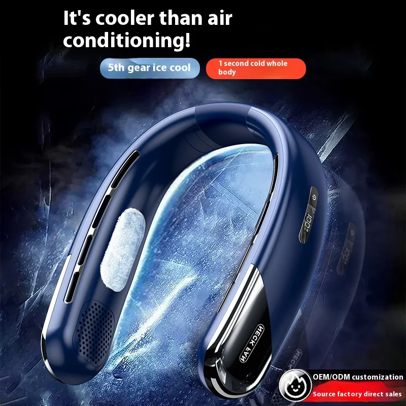 Wearable Air Conditioner: High-Efficiency Cooling with Long-Lasting Battery Fan