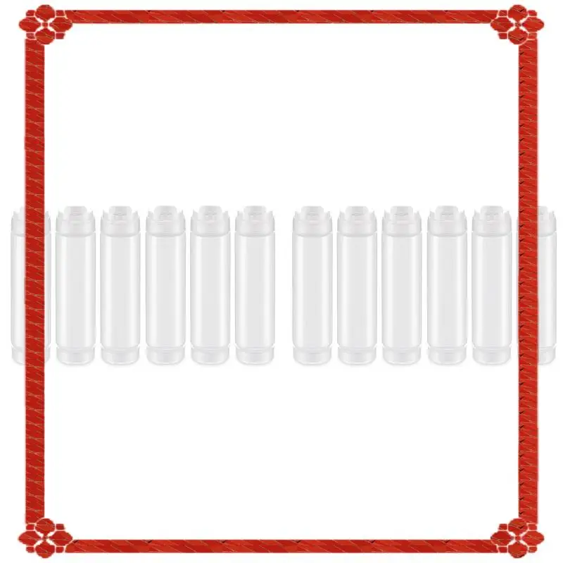 

Доставка в течение 24 часов, 12 шт., 16 унций, перевернутые пластиковые бутылки для выдавливания, многоразовый наконечник, большой клапан, дозатор, бутылка для выдавливания приправ Fo