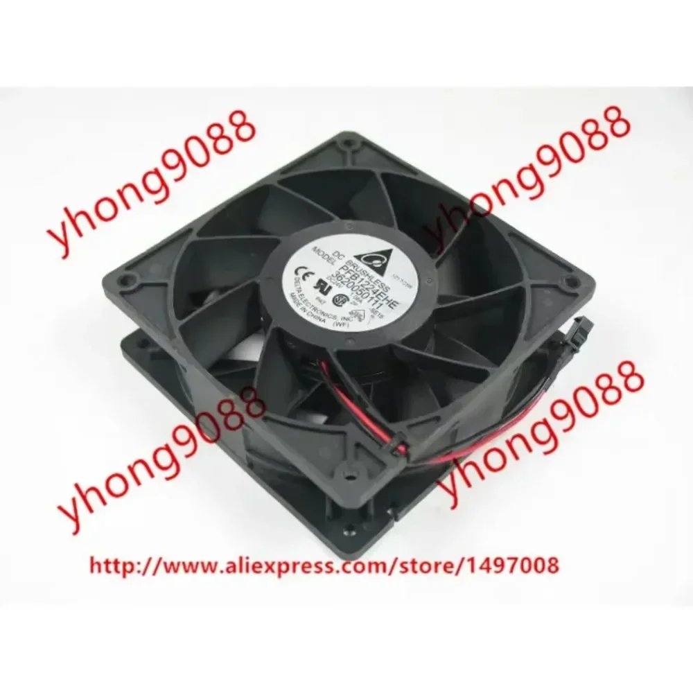Delta Electronics PFB1224EHE SE15 DC 24V 1.08A 120x120x38mm Cooling Fan