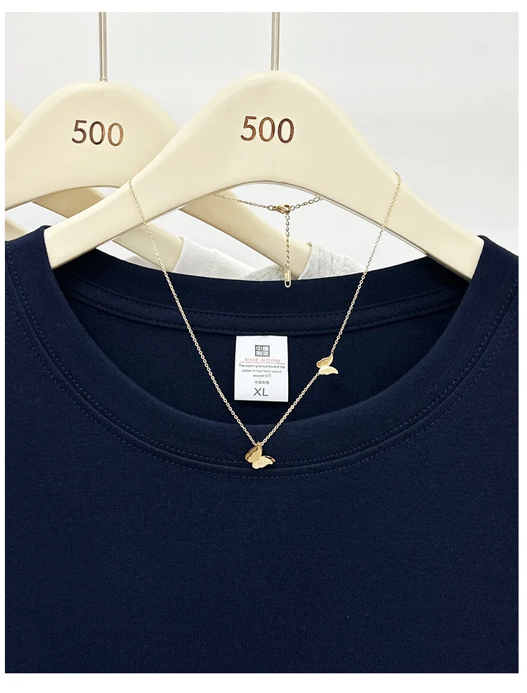 Neues Langarm-Vielseitigkeits-T-Shirt für Damen, Frühling Herbst 2026, O-Ausschnitt, Einfarbig, Basis-Layer-Oberteil, Damenkleidung, Y2k T-Shirt – Detail 8