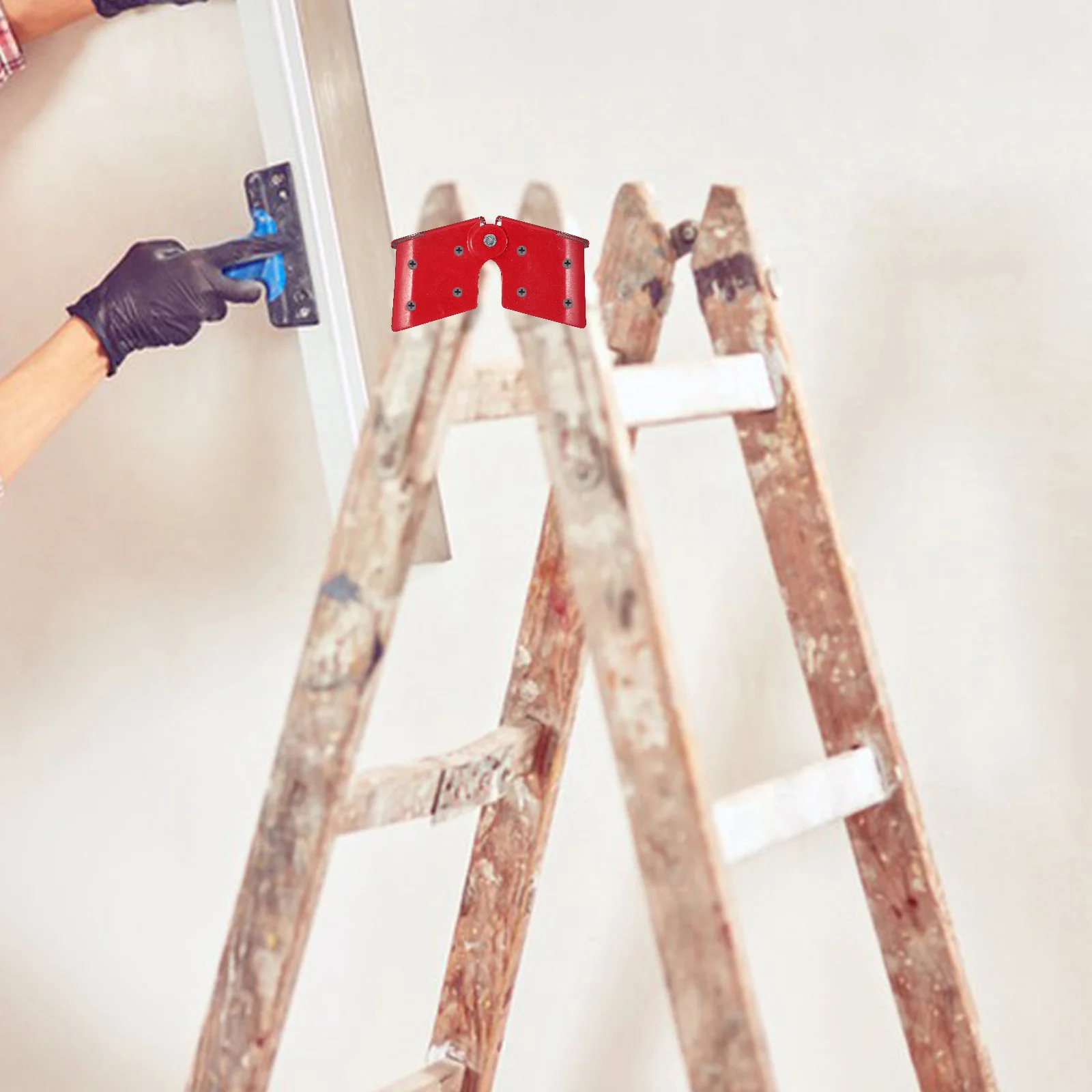 

Heavy-Duty Aluminum Alloy Ladder Hinge Reinforced for Household Photography Ladders Attic Ladder Replacement Folding