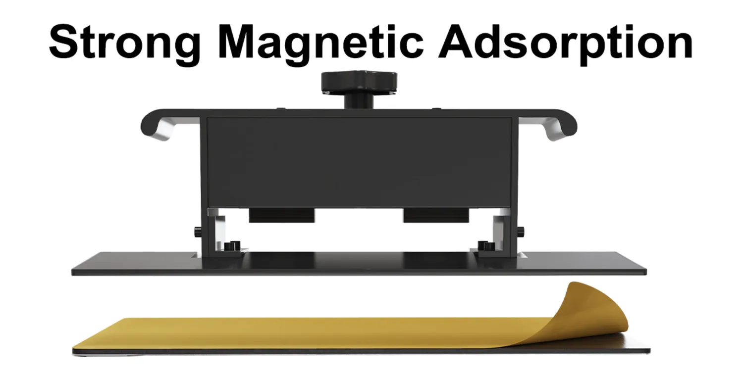 Photon P1 Flex-Bauplatte 223x126mm Federstahl-Flexplatte und Magnetbasis für Anycubic Photon P1 Resin 3D-Drucker – Detail 3