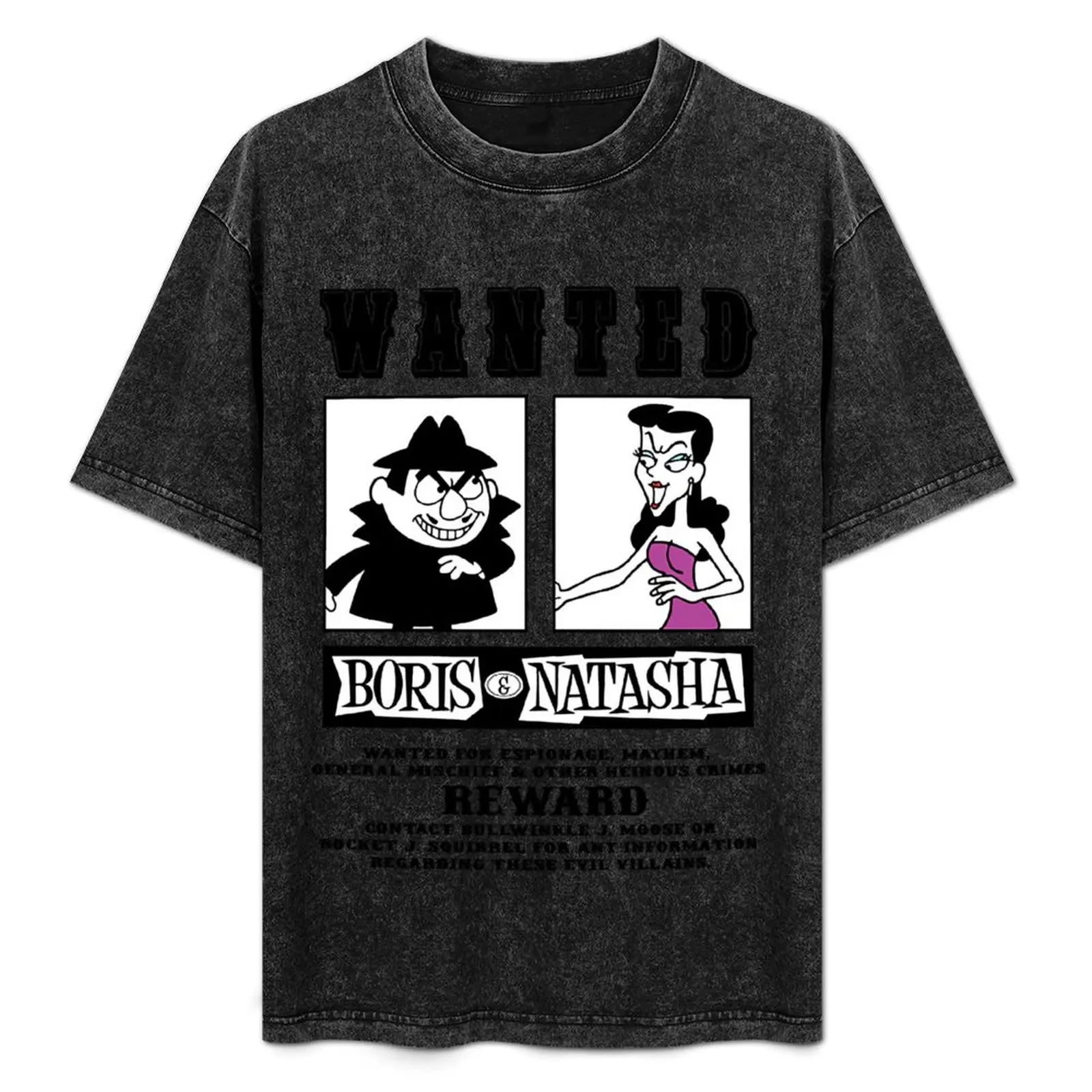 

Day Gifts For Boris Natasha Wanted Poster Gift Music Fans T-Shirt Outdoor Activity Sports T-Shirt