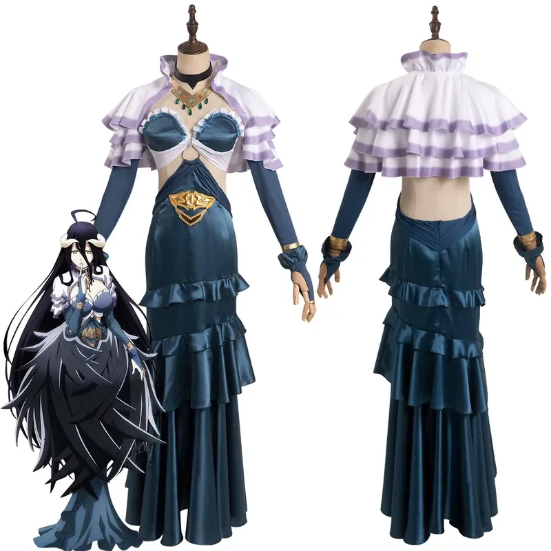 OVERLORD IV albedo Cosplay Costume Outfits Halloween Carnival Party Suit