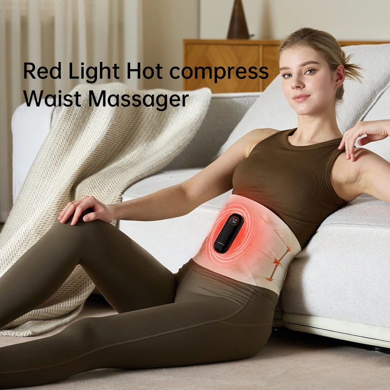Multifunction Waist Massager Lumbar Support Belt Back Support Belt Waist Support Brace With Adjustable relieve pain