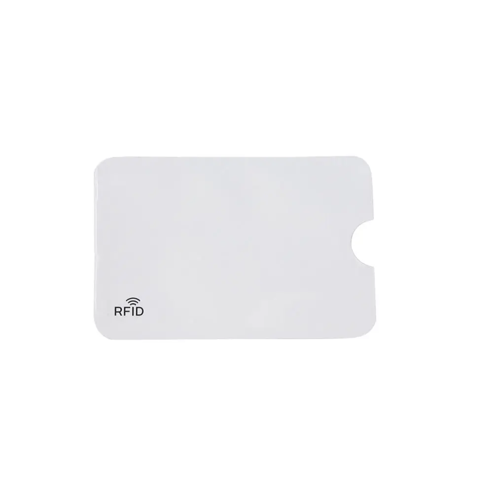 5PCS Cover Credit Cards Protect Case Cover Safety Rfid Card Holder Blocking Anti Thief Aluminium