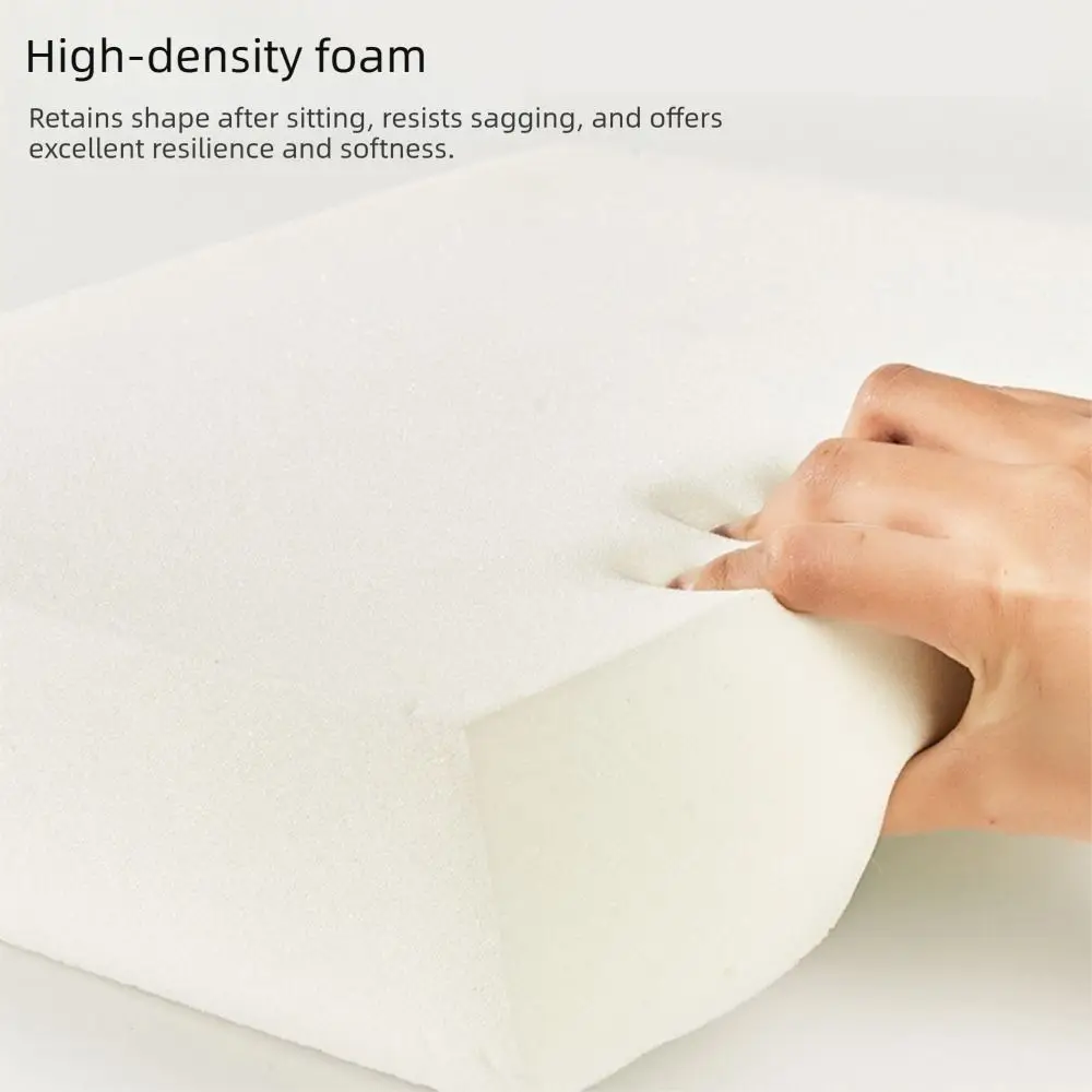 غطاء قابل للفصل لمقعد الأطفال مع وسادة مقاومة للانزلاق ومضادة للبقع، وسادة كرسي إسفنجية ناعمة وقابلة للتنفس