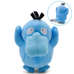 TAKARA TOMY Pokemon Shiny Psyduck Plush Toys, Anime Blue Peluches, peluche suave, muñeca de dibujos animados, decoración, regalos para niños