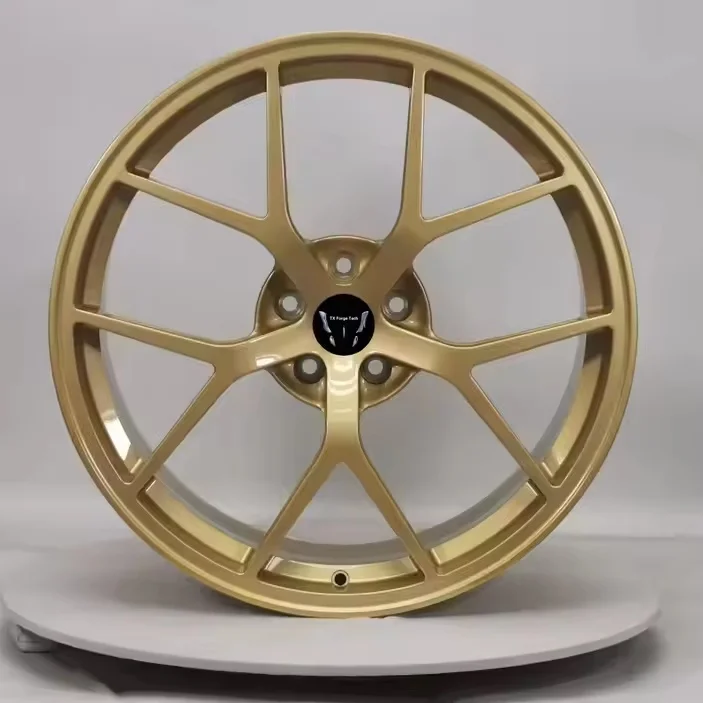 

Высококачественные индивидуальные кованые диски из алюминиевого сплава, бронзовая отделка для Mercedes-Benz, колеса для легковых автомобилей BMW Tesla