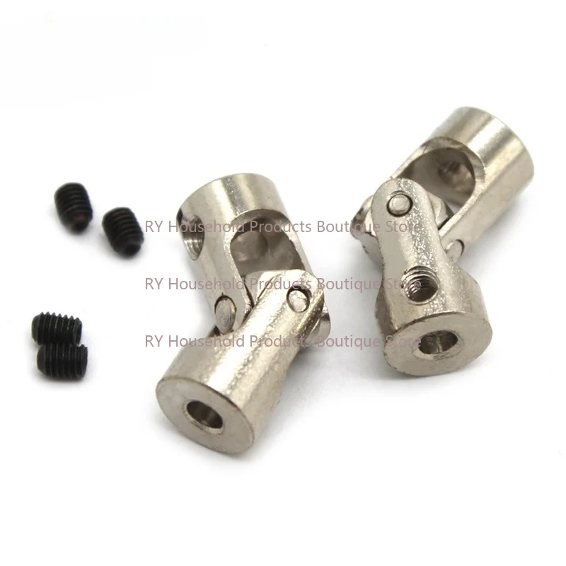 2/3/3.17/5/6/8/10mm Universal Joint Model Accessories Metal Coupling Diy Small Mini Miniature Coupling Motor Connector Joint