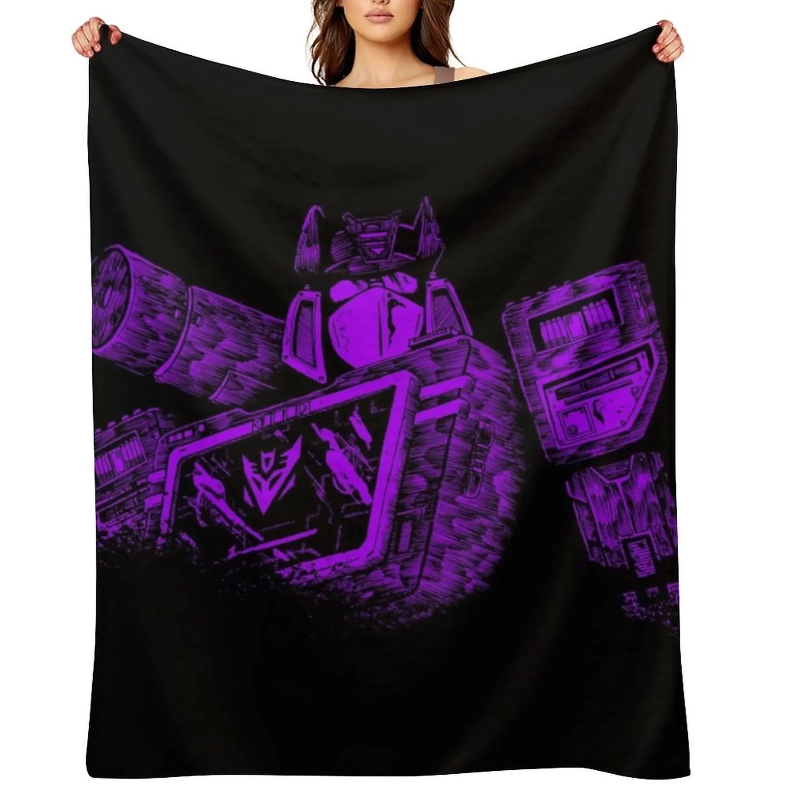 

Soundwave Superior 4 Throw Blanket For Sofa Thin Stuffeds manga Luxury Designer Blankets