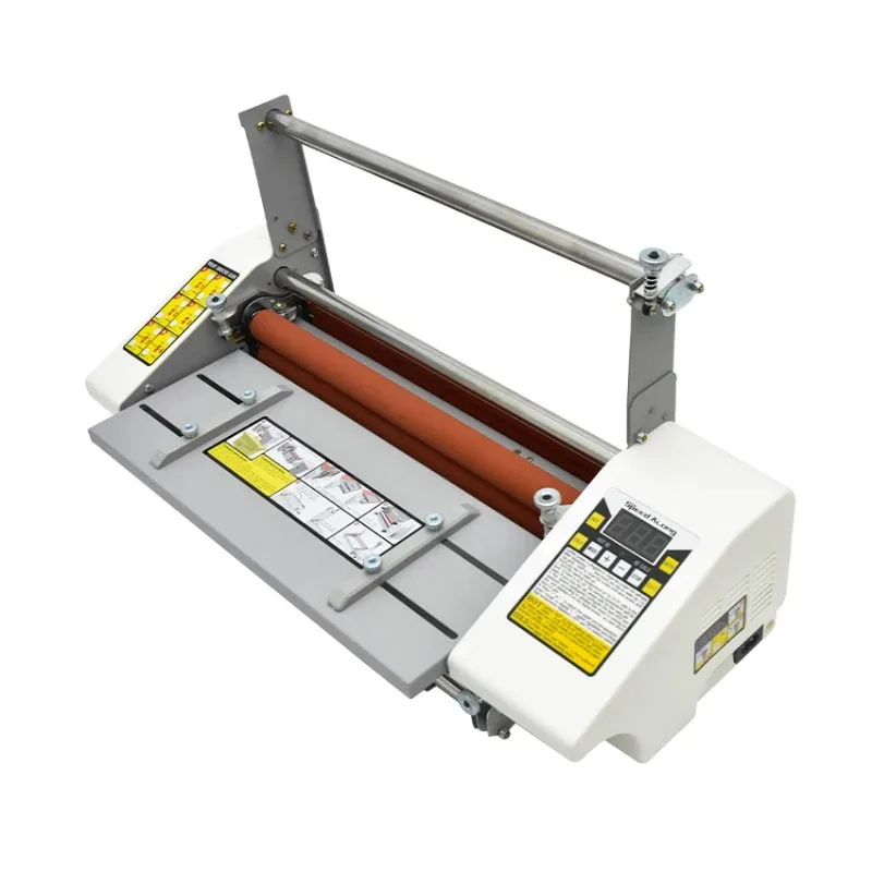 9350T A3+ Laminating Machine English Version Cold Hot Roll Laminator Film Photo Thermal Laminator 0.3-3m/minute