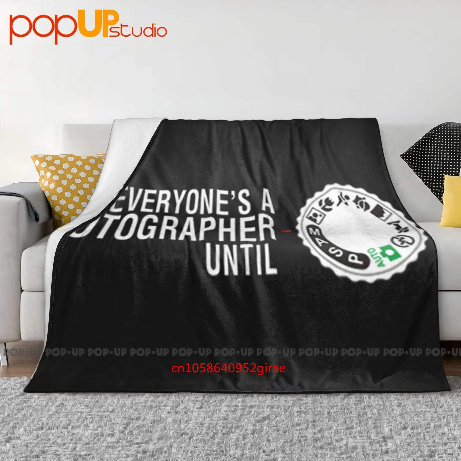 Everyone'S A Photographer Until Manual Mode Ultra-Soft Blanket Quilt Winter Sofa Cover Bed Covers
