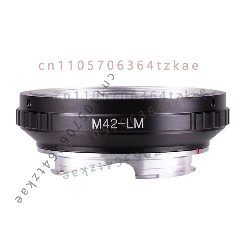 Adjustable M42‑LM Adapter Ring for M42 Screw Lens to for Leica M Mount Camera M5 M6 M7 M8 M9 Manual Focus Photographic Accessory