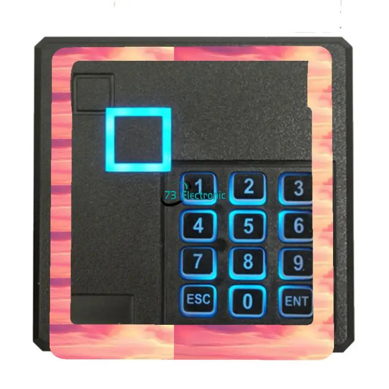 

RFID-считыватель контроля доступа, считыватель карт, пароль, контроль доступа, считыватель карт Wiegand 26/34, выход, использование машины контроля доступа Withaccess