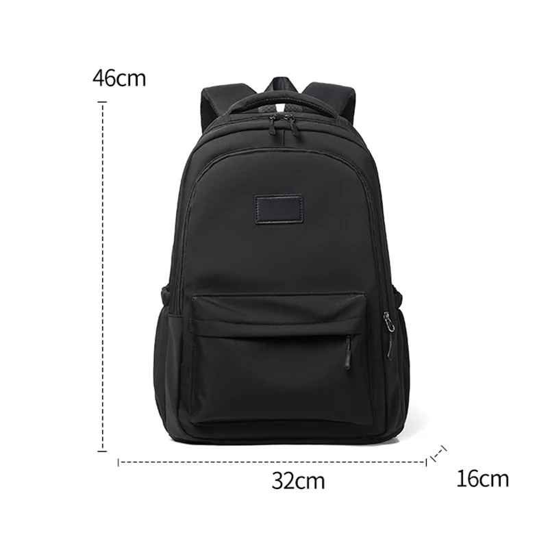 Large capacity multi-layer zipper backpack suitable for commuting leisure and sports travel also an ideal student Мужской рюкзак