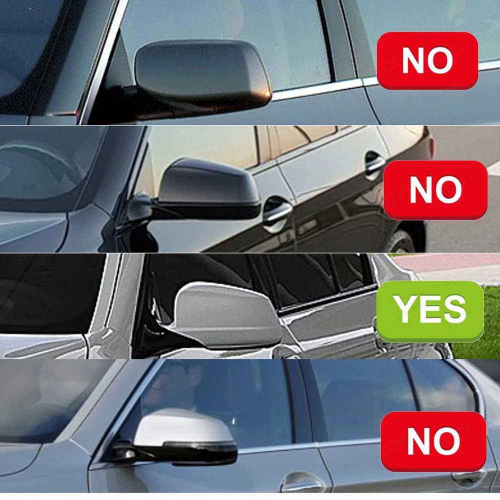 Original Design Style Gloss Black Car Side Rearview Mirror Shell Covers Cap For BMW 5 Series F10 F11 Pre-LCI 2010 2011 2012 2013