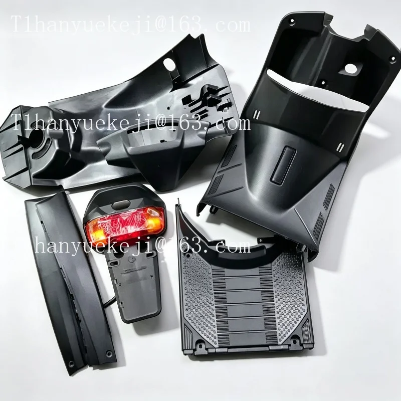 Suitable for jog50 2nd generation yinsha full interior inner shell inner panel pp parts vinyl parts rear brain pedal edge strips