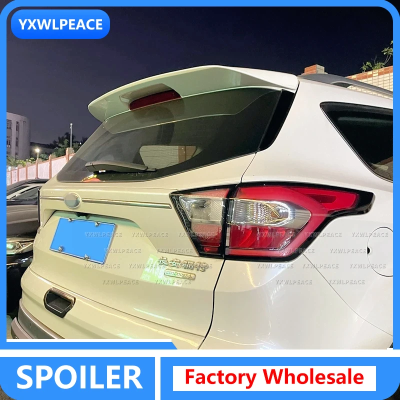 

For Ford Escape Kuga 2013 2014 2015 2016 2017 ABS Plastic Primer Color Rear Trunk Wing Roof Spoiler Car Accessories