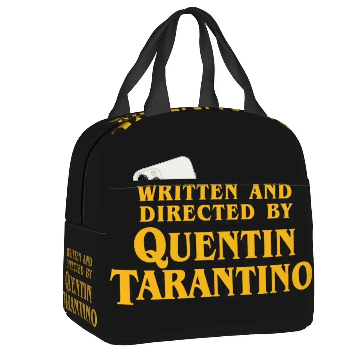 quentin-tarantino-lancheira-isolada-para-mulheres-criancas-pulp-fiction-kill-bill-filme-portatil-termico-cooler-lunch-box-food-tote