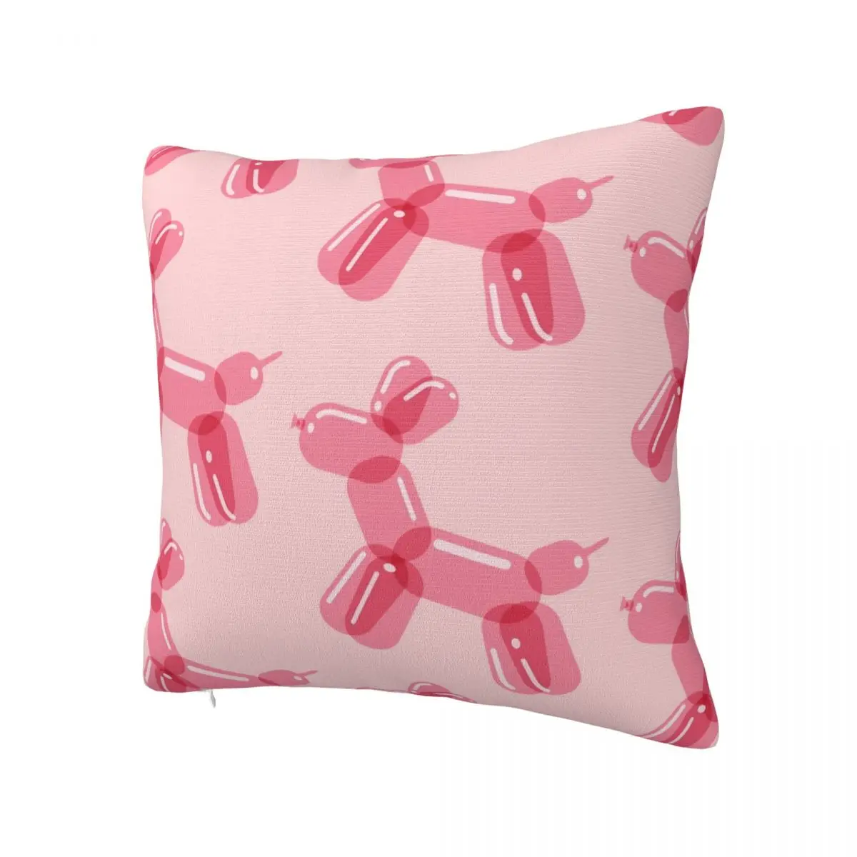 Balloon Dog Pillow Cover Pink Morden Pillow Case Square Design Cushion Cover Pillowcases For Wedding Party Home Decor