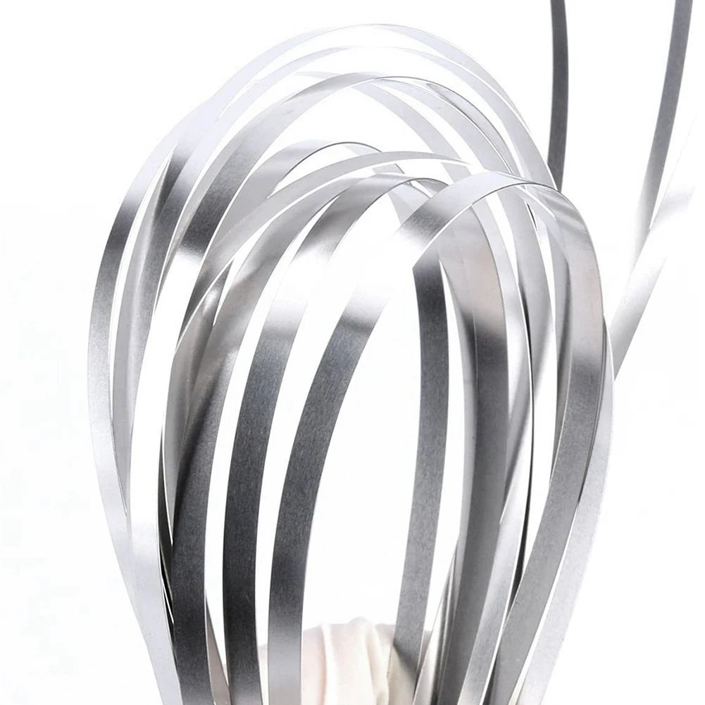 Multifunction Stainless Steel Cable Ties, 100 Pcs 7.9 Inches Heavy Duty Self-Locking Cable Zip Ties, Metal Exhaust Wrap Locking