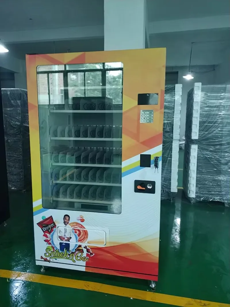 Automatic Snack Vending Machine Self Service Retail Kiosk Smart Payment Commercial Business Solution