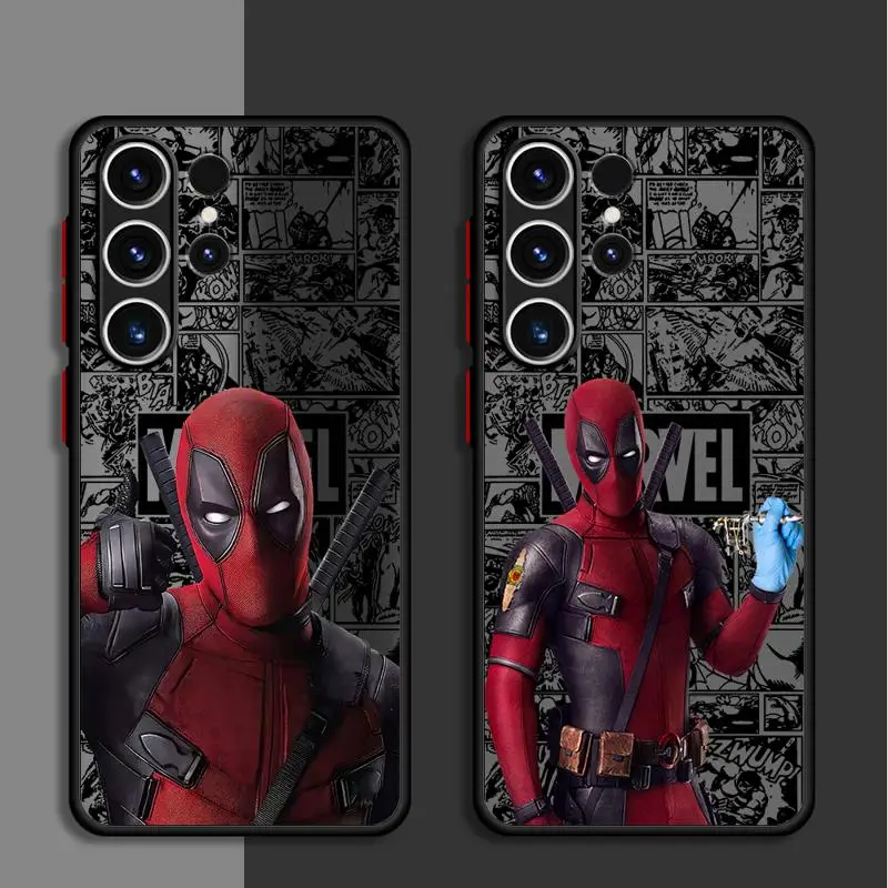 phone cases for Samsung Galaxy S23 Ultra case S20 9 S24 S21 FE Note20 S10 S22 10 Luxury Cover funda Deadpool Mutants Wolverine