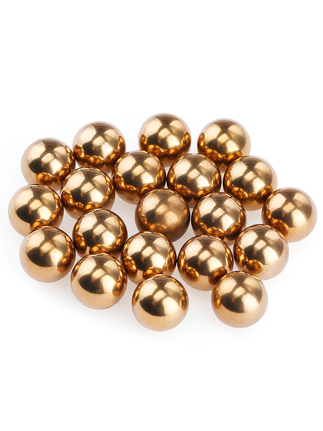 1-1000PCS Solid Brass Ball High Precision H62 Brass Ball Smooth Round Copper Bead Ball Dia 0.35mm 0.4mm 0.5mm 0.6mm 0.7mm -70mm