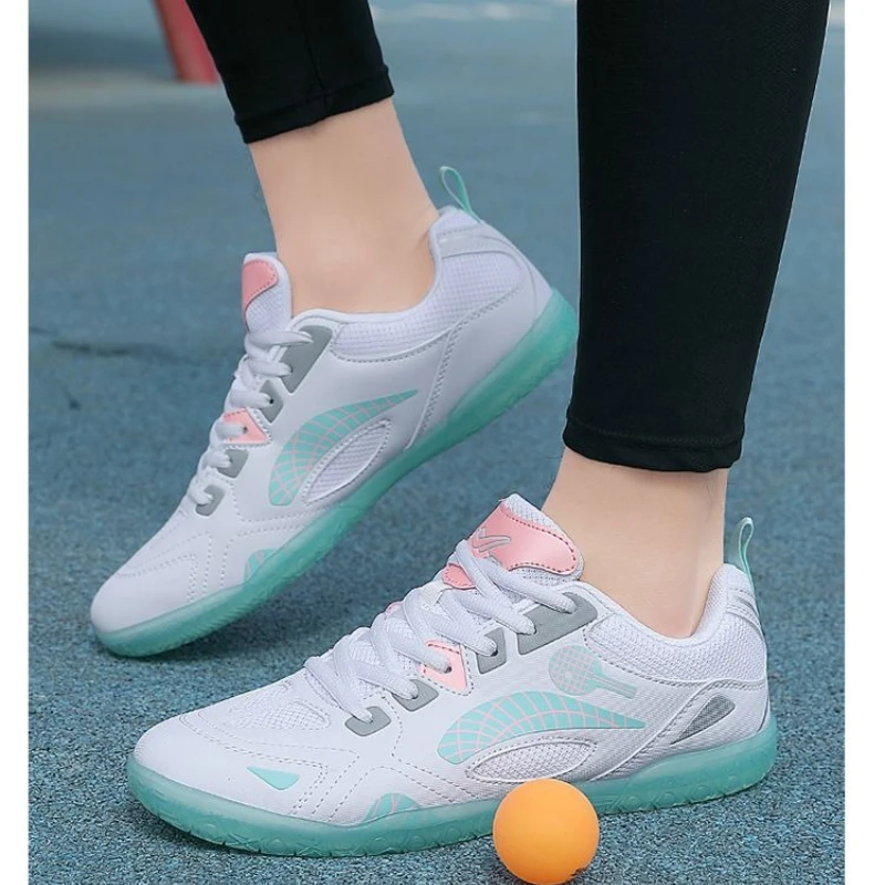 

2026 Professional Table Tennis Shoes Mens Anti Slip Sport Badminton Shoe Couples Indoor Court Shoes Men Tennis Shoe Man